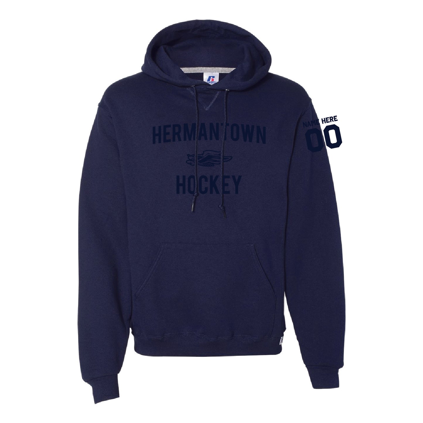 2023 Hermantown Hockey ADULT Dri Power Hooded Sweatshirt