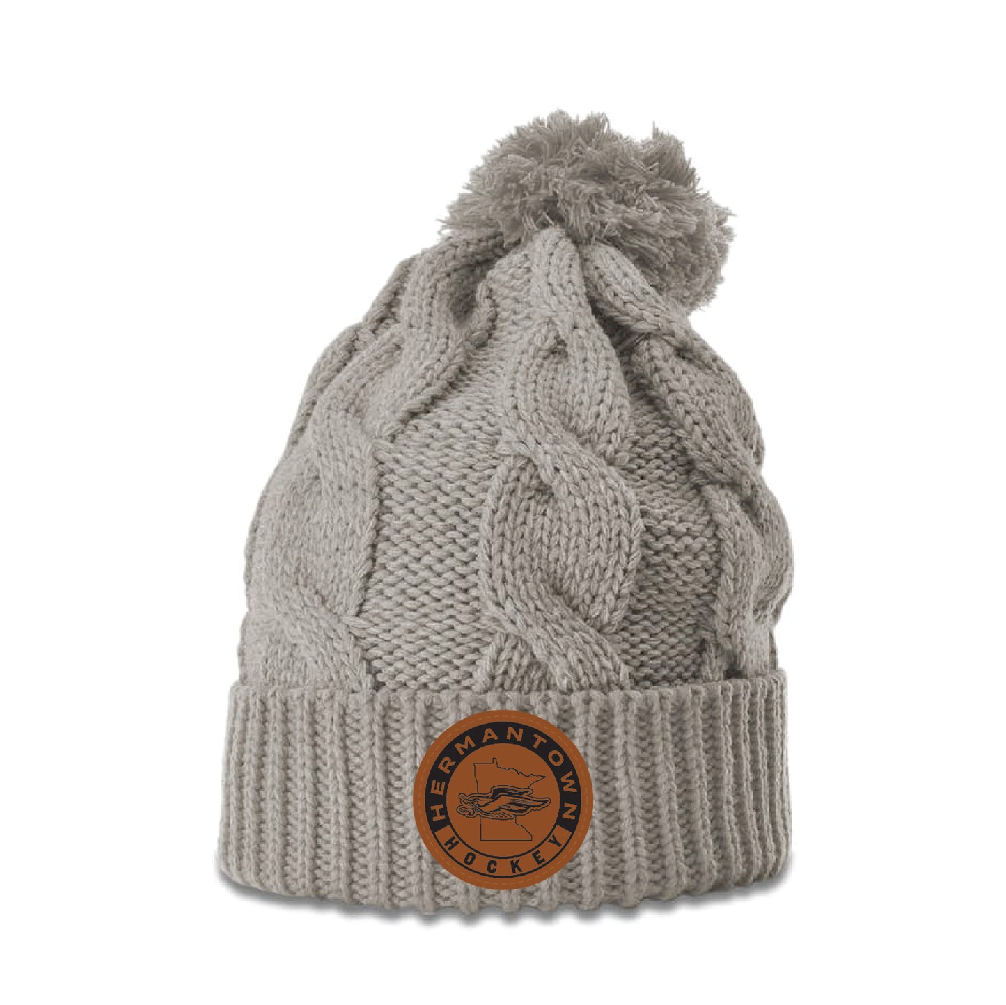 BLC Hermantown Chunk Twist Cuffed Beanie