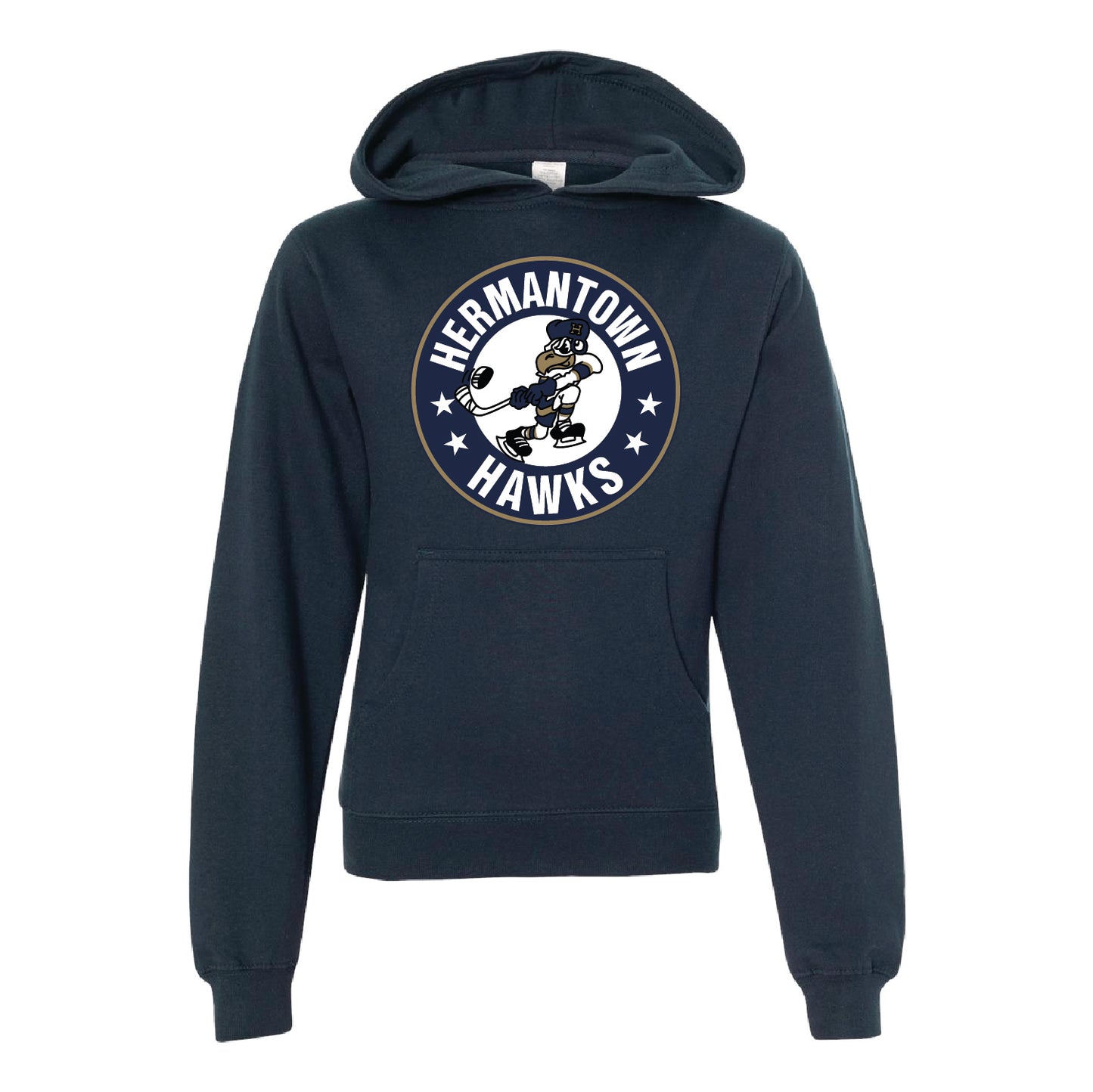 BLC Hermantown Hawks Youth Midweight Hooded Sweatshirt