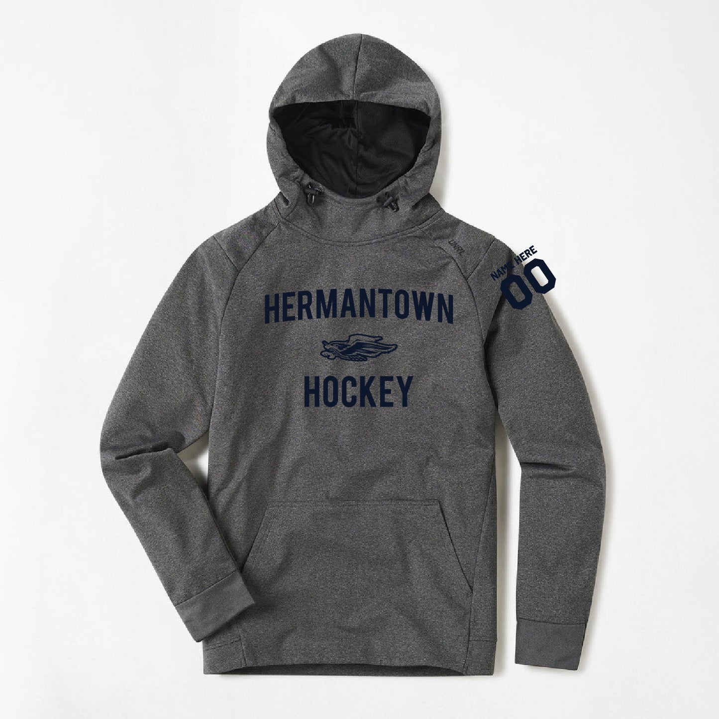 HAHA Hermantown Hockey UNRL Crossover Hoodie