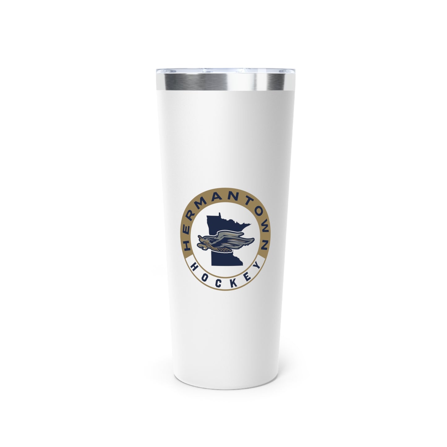 BLC Hermantown Hockey Copper Vacuum Insulated Tumbler, 22oz