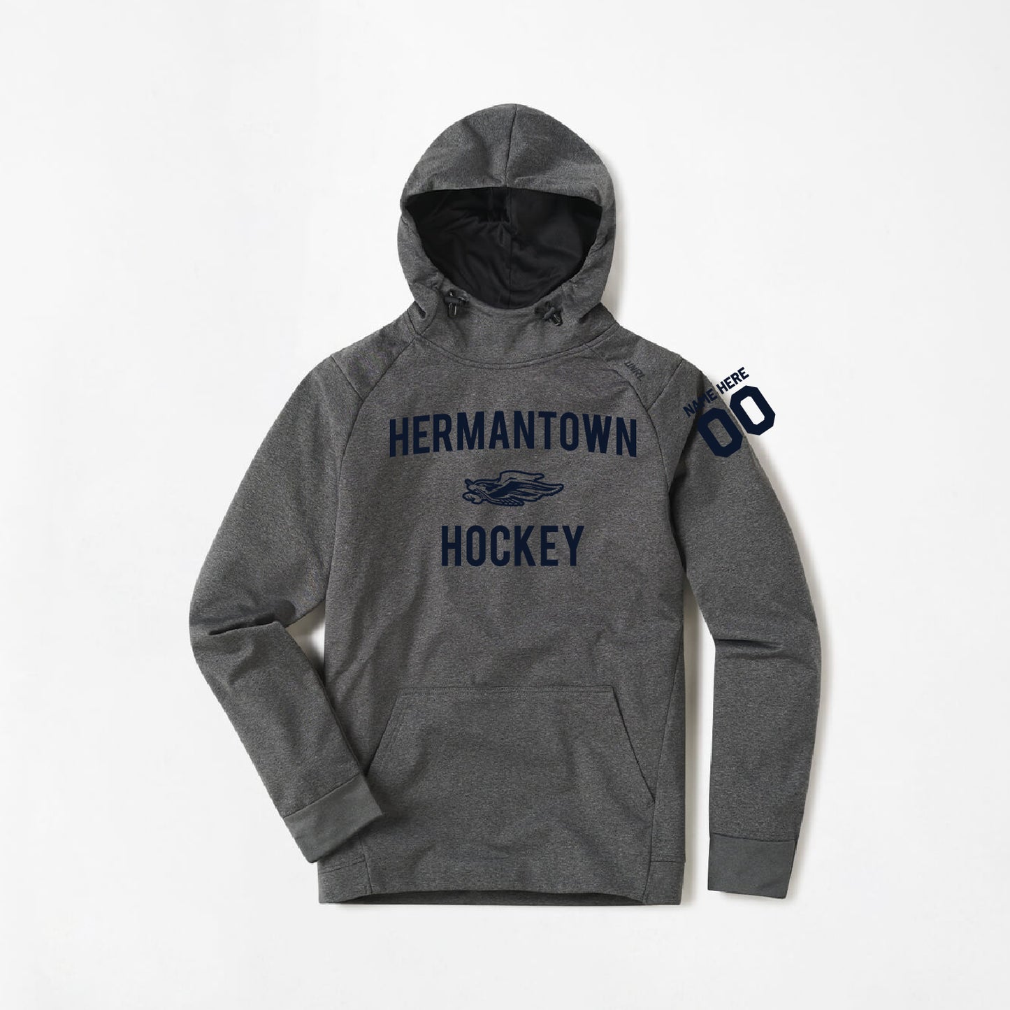 HAHA Hermantown Hockey YOUTH UNRL Crossover Hoodie