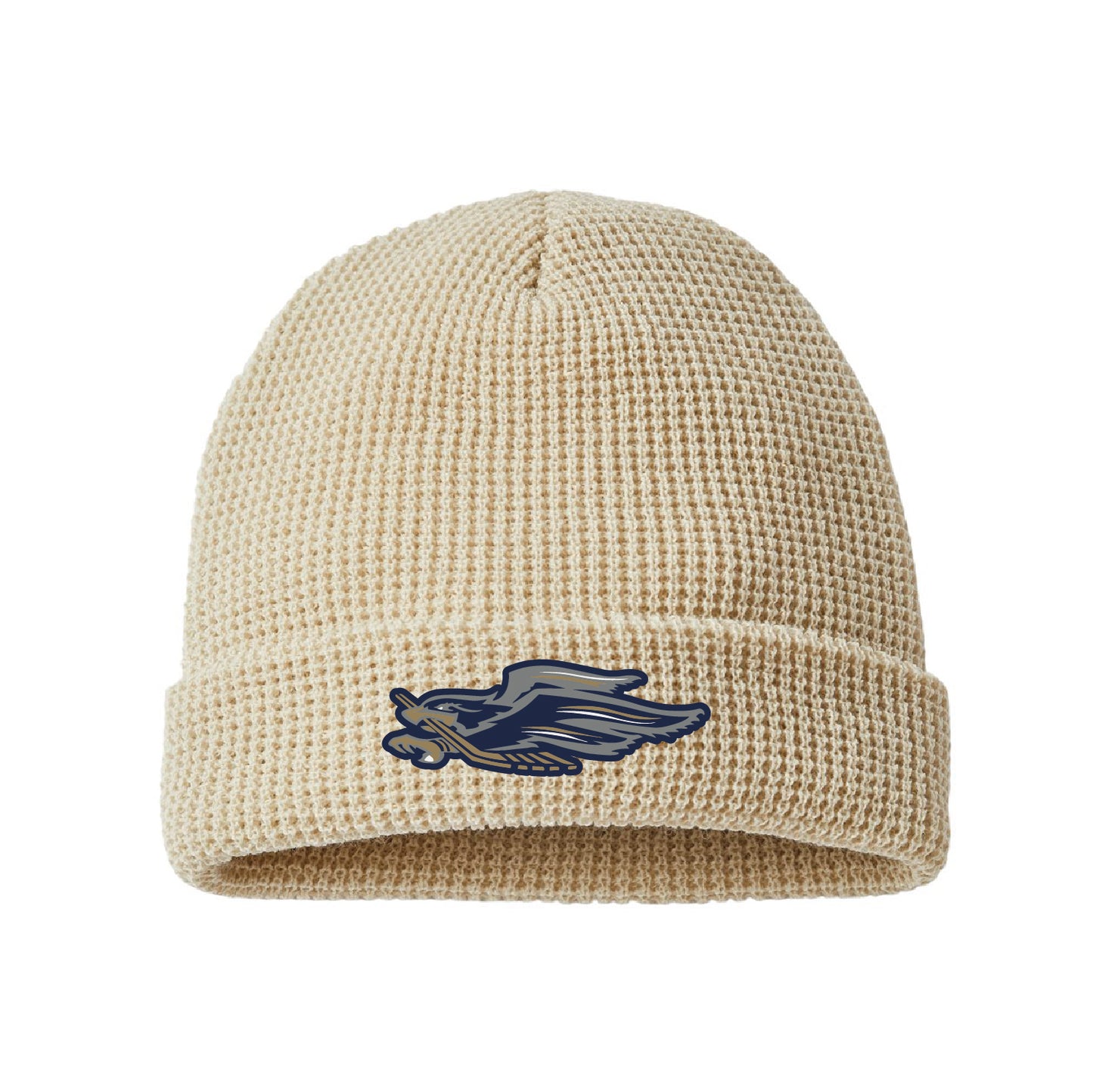 2023 Hermantown Hockey Hawk Waffle Beanie