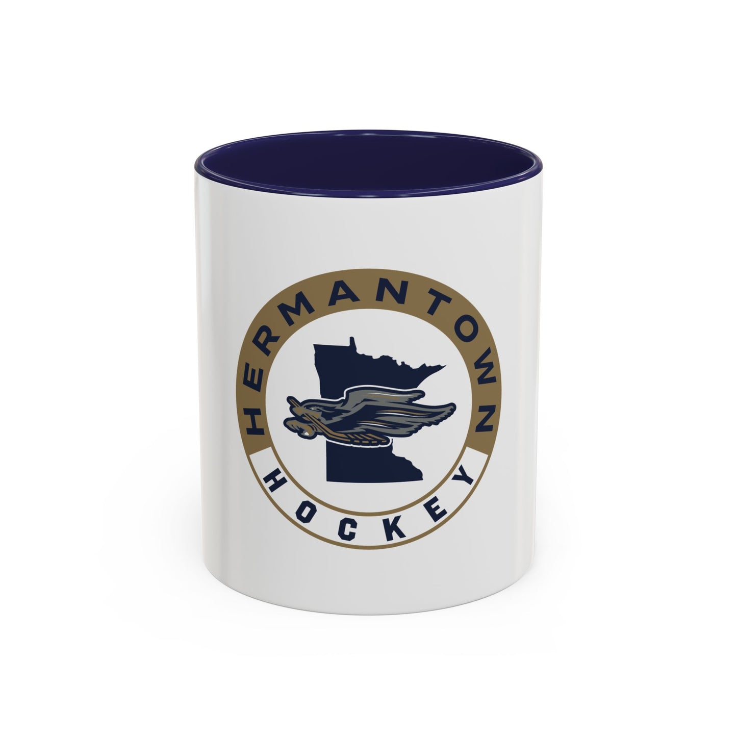 BLC Hermantown Hockey Accent Coffee Mug, 11oz