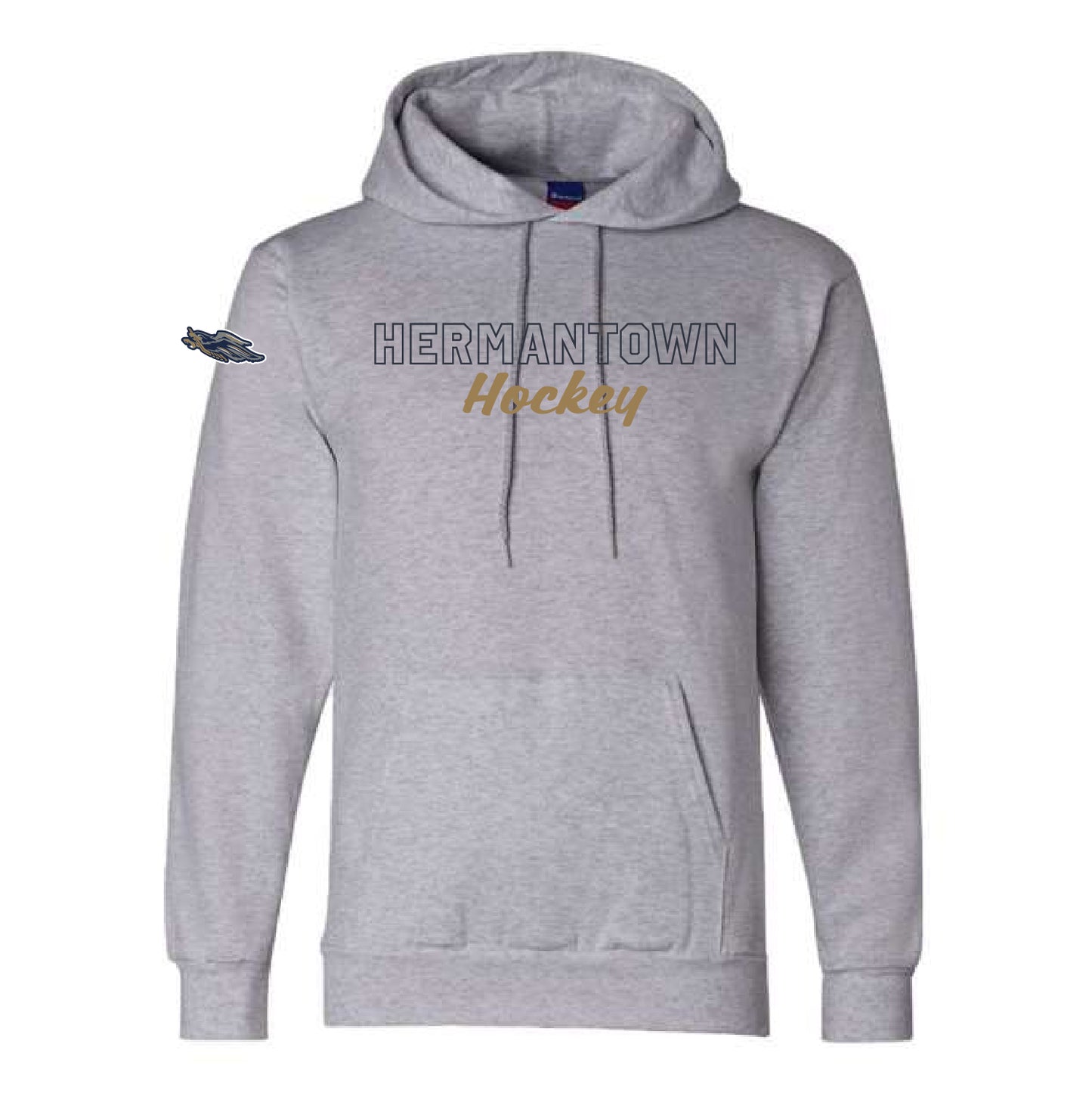 HAHA Script Powerblend® Hooded Sweatshirt