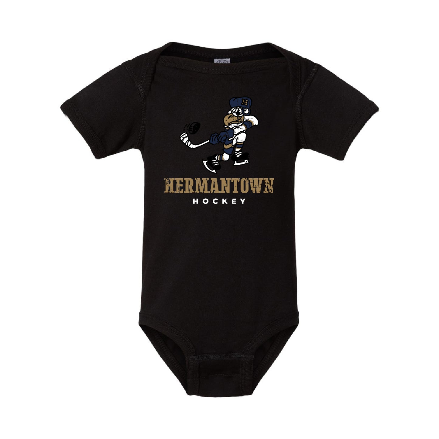 HAHA Infant Bodysuit With Custom Number