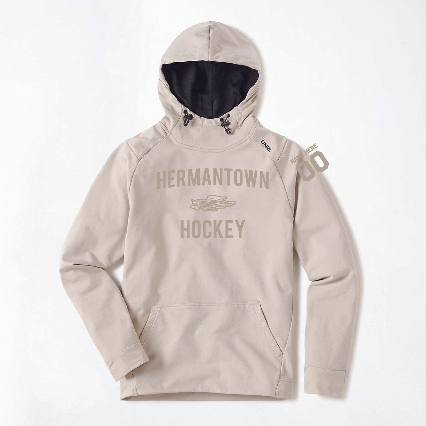 HAHA Hermantown Hockey UNRL Crossover Hoodie