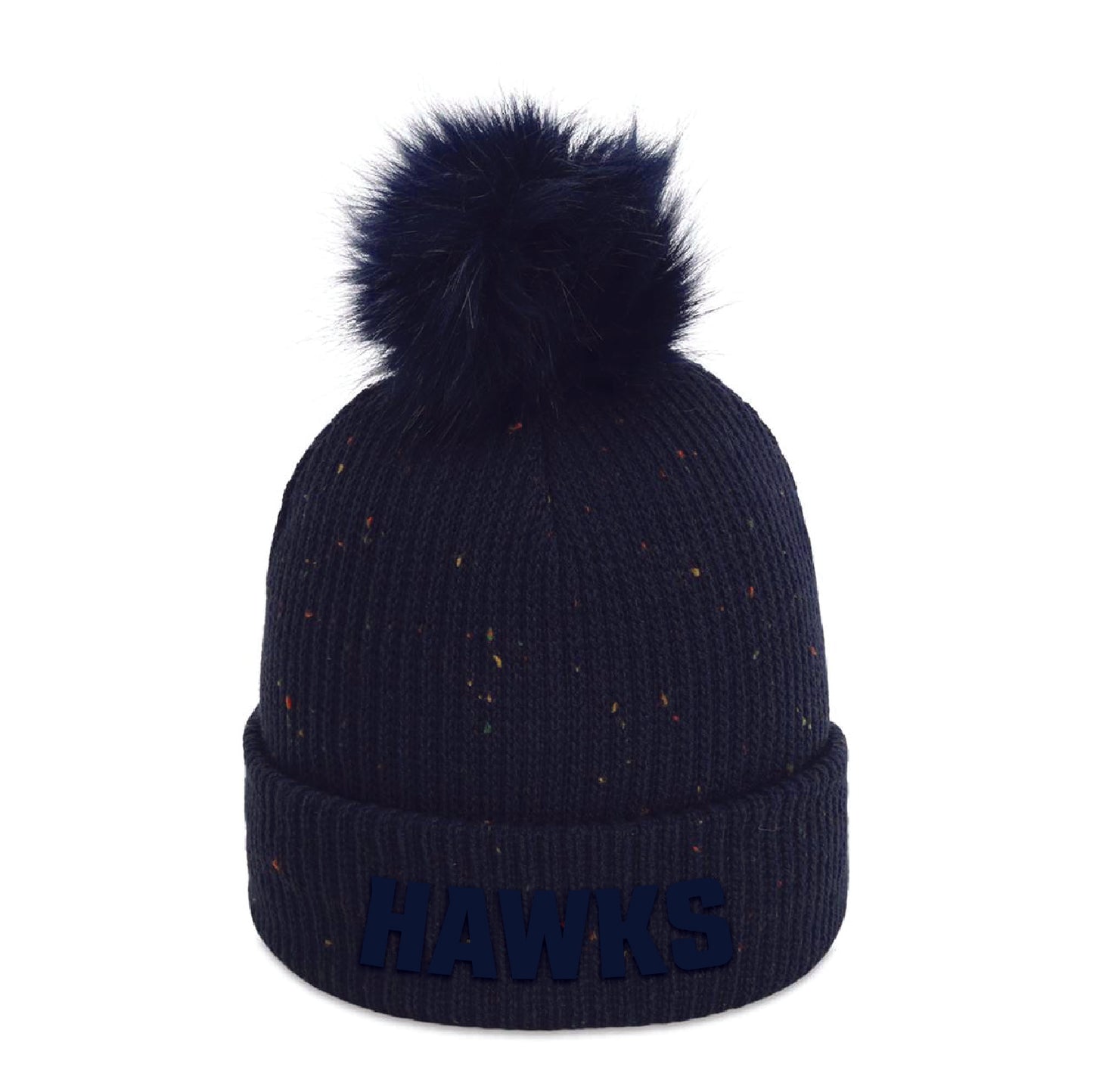 2023 Hermantown Hockey Montage Pom Beanie