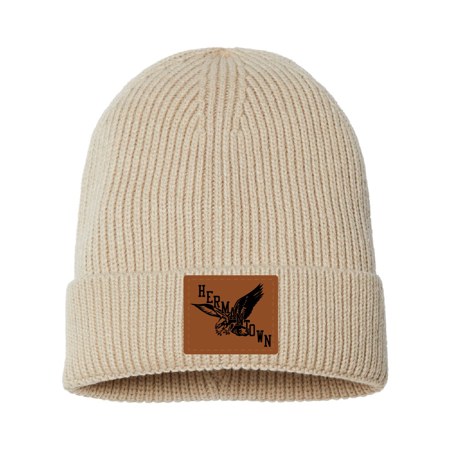 New Retro Sustainable Fine Rib Cuffed Beanie