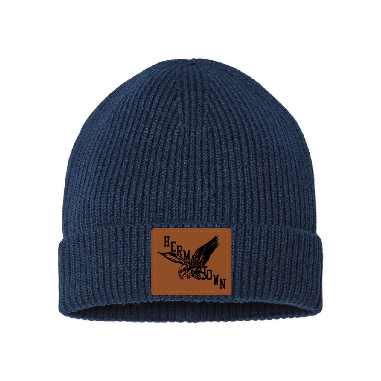 New Retro Sustainable Fine Rib Cuffed Beanie