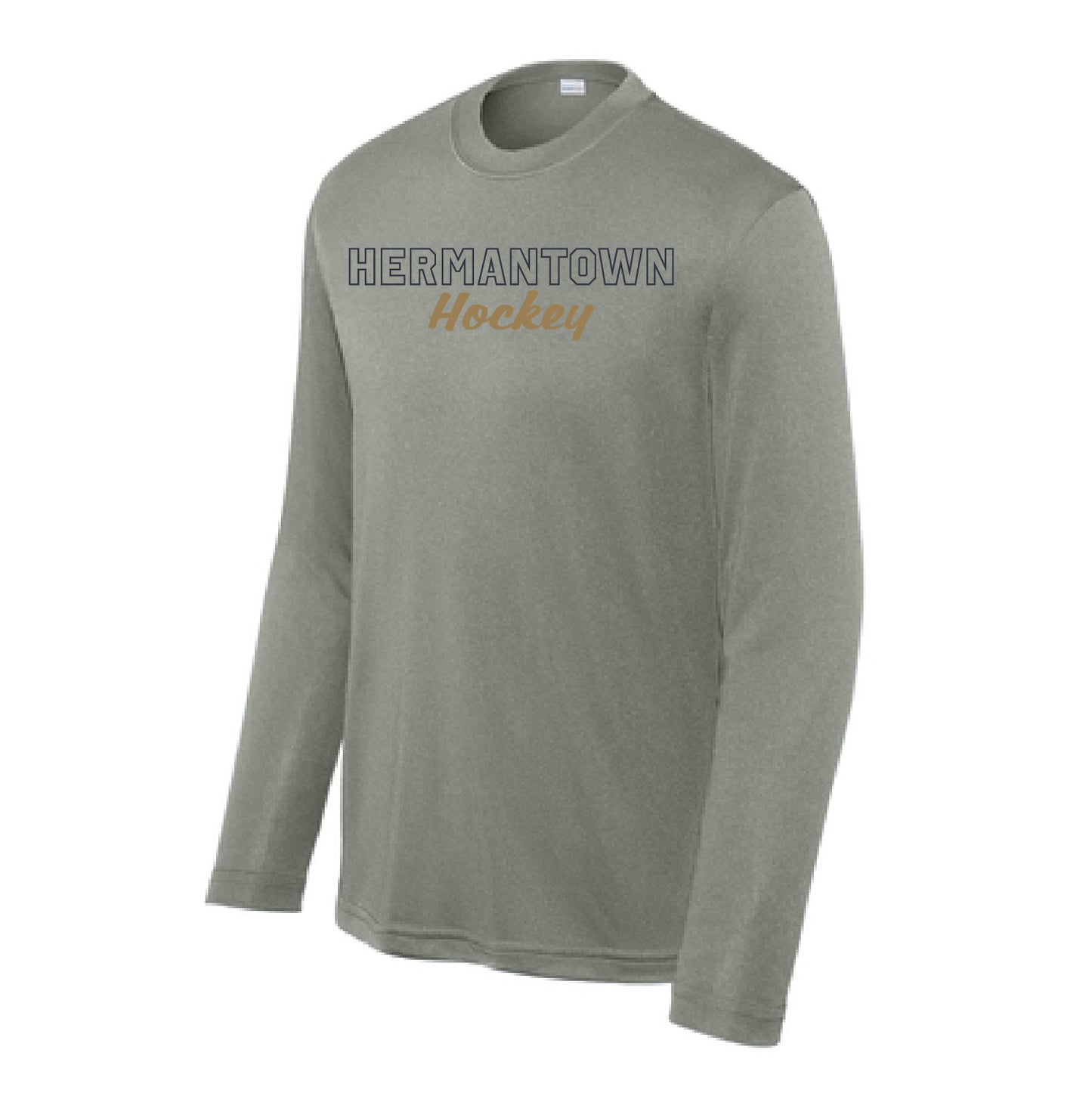 HAHA Script Youth Long Sleeve PosiCharge® Competitor™ Tee