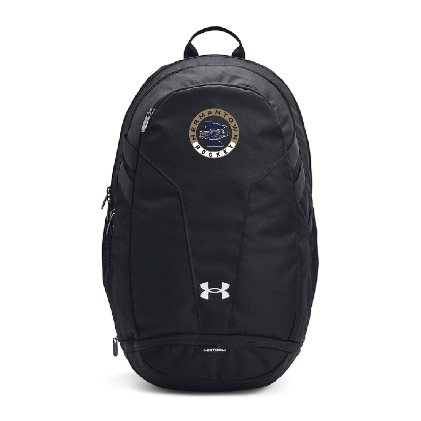 Hermantown Hockey Under Armour Hustle 5.0 TEAM Backpack