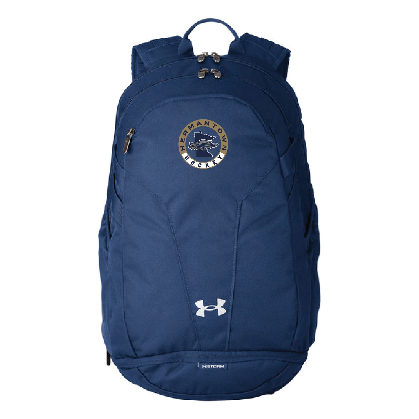 Hermantown Hockey Under Armour Hustle 5.0 TEAM Backpack