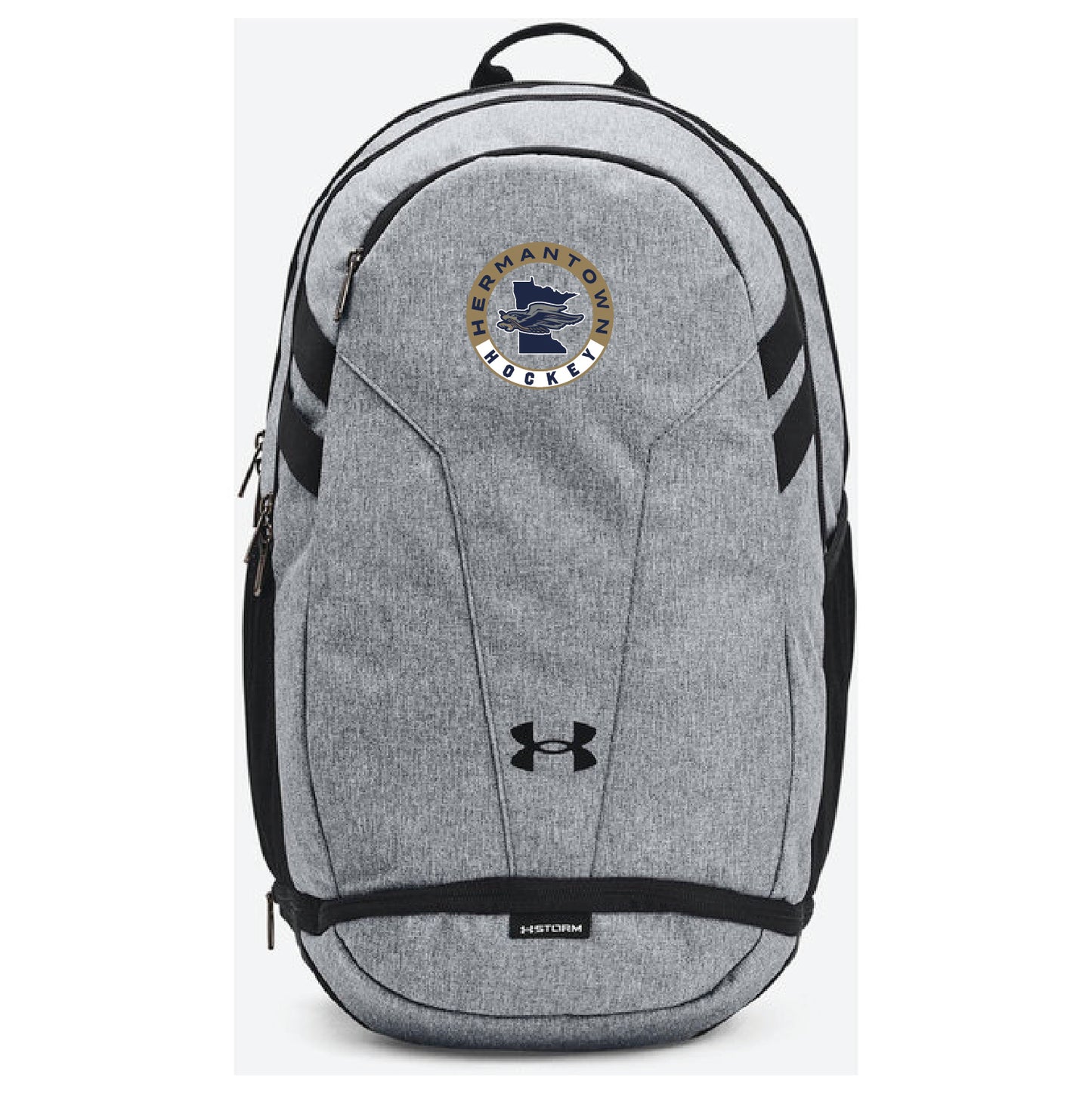 Hermantown Hockey Under Armour Hustle 5.0 TEAM Backpack