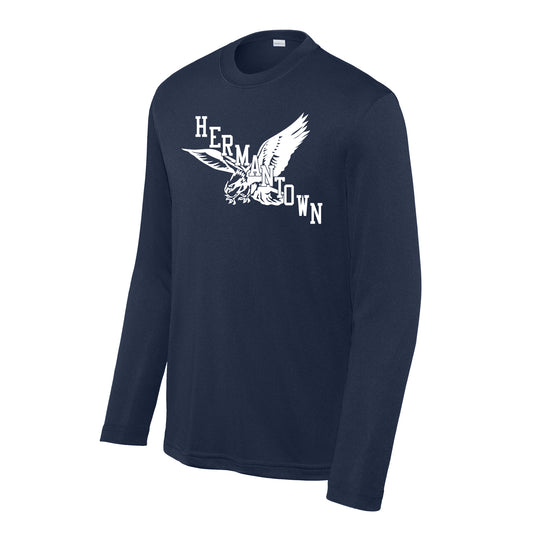 New Retro Youth Long Sleeve PosiCharge® Competitor™ Tee