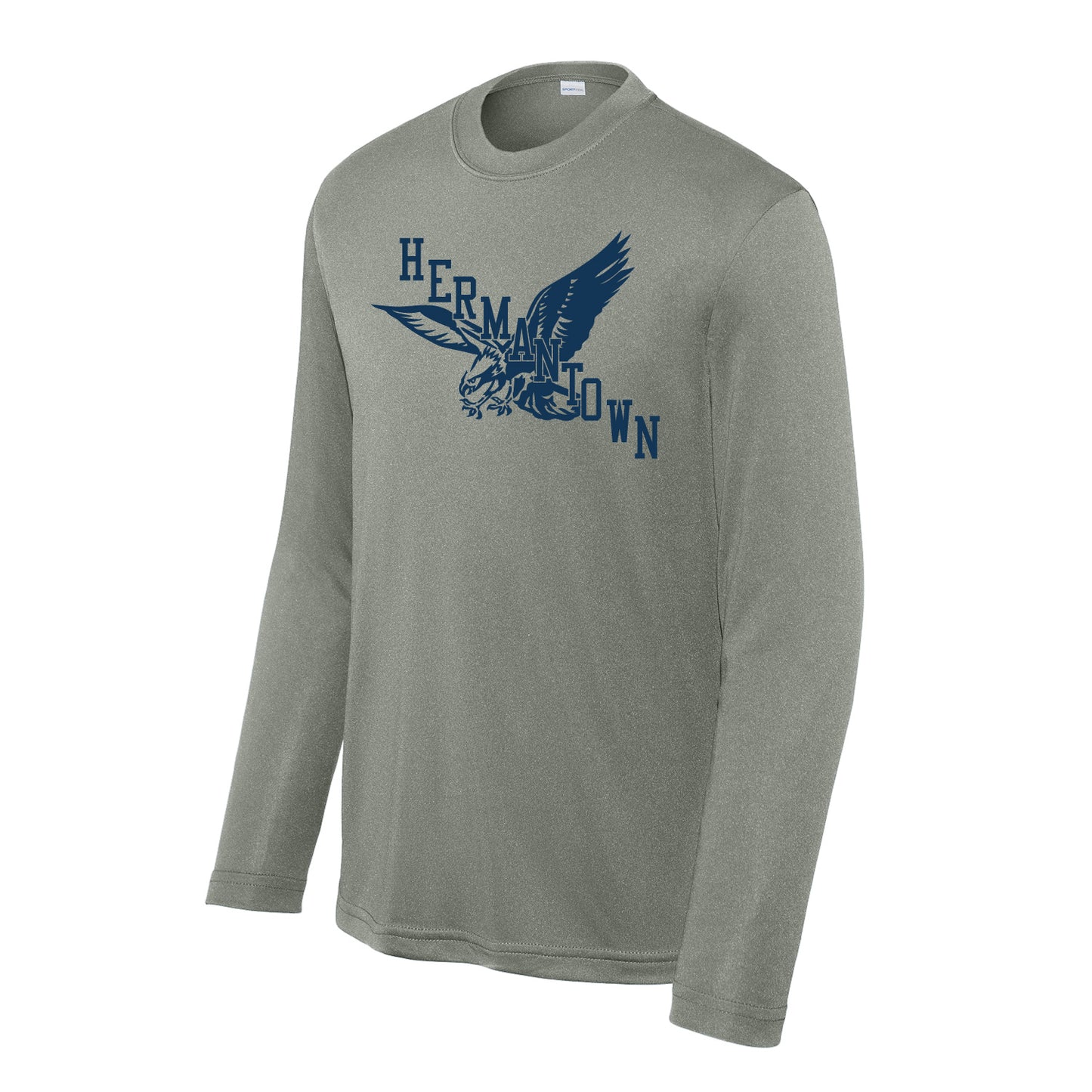 New Retro Youth Long Sleeve PosiCharge® Competitor™ Tee