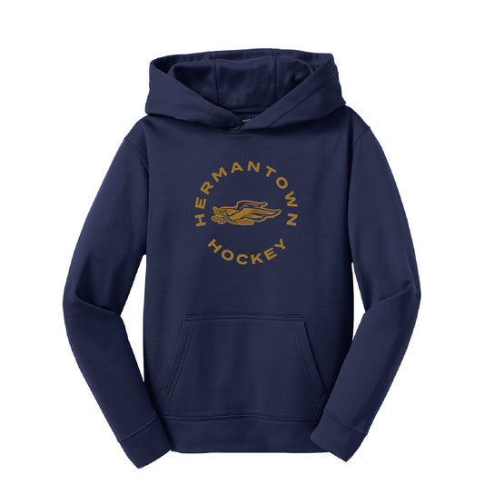 Bantam 2025 Youth Sport-Wick® Fleece Hooded Pullover