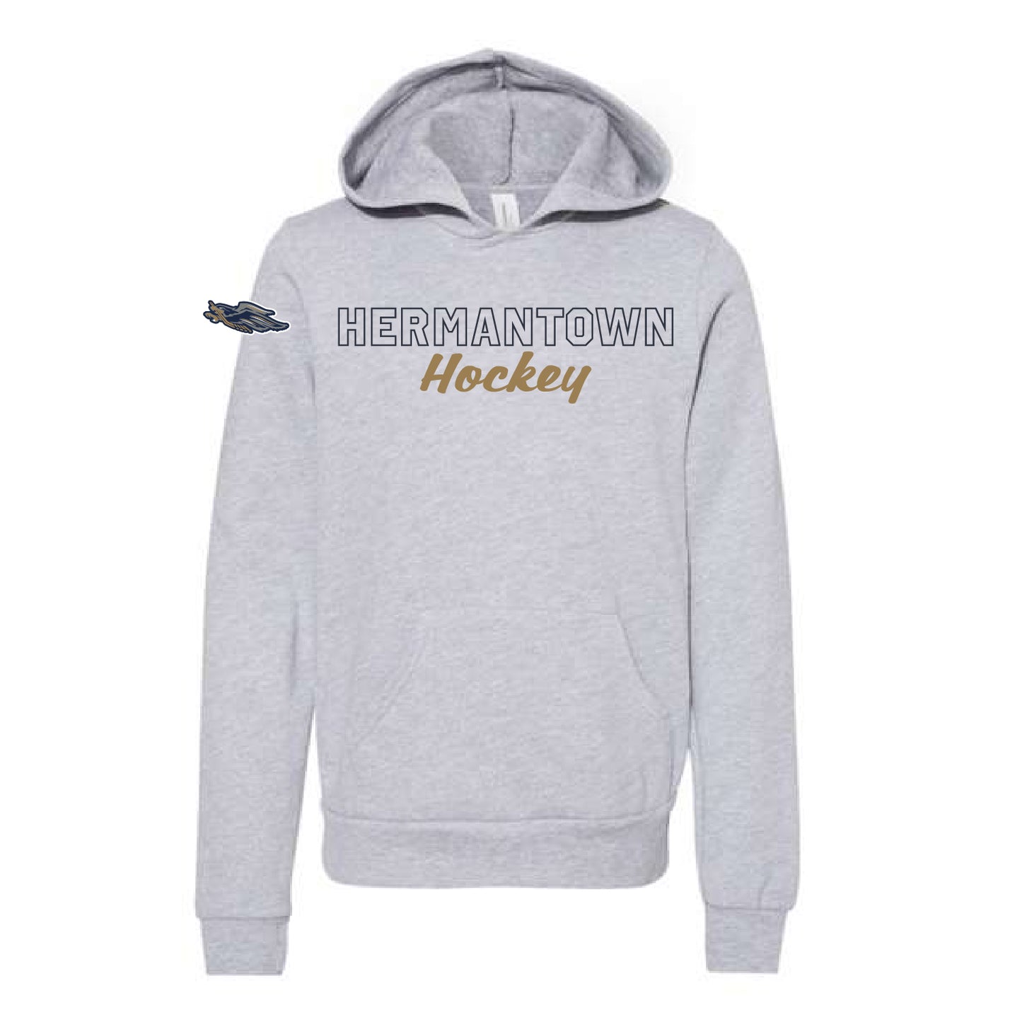 HAHA Script Youth Sponge Fleece Hoodie