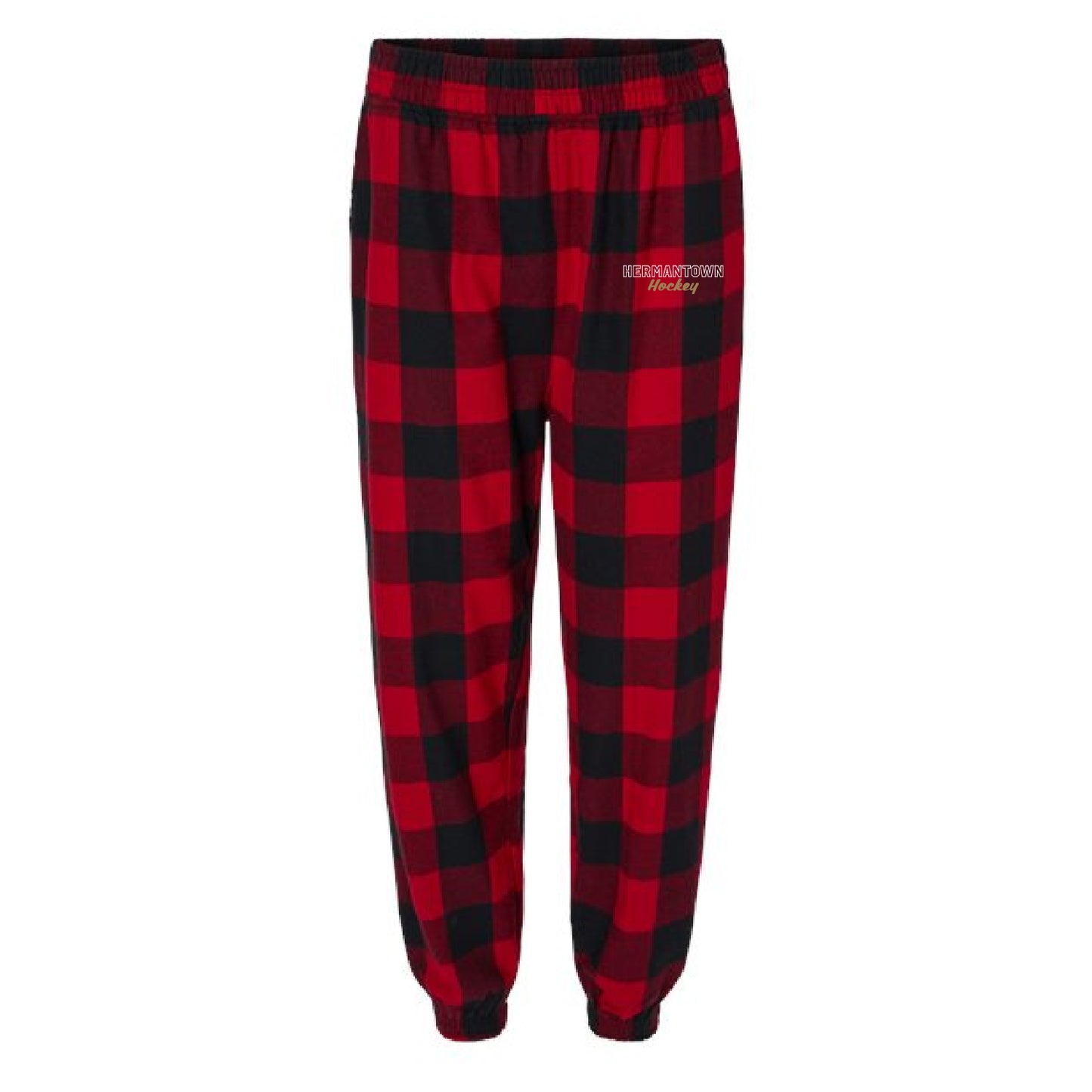 HAHA Script Flannel Jogger