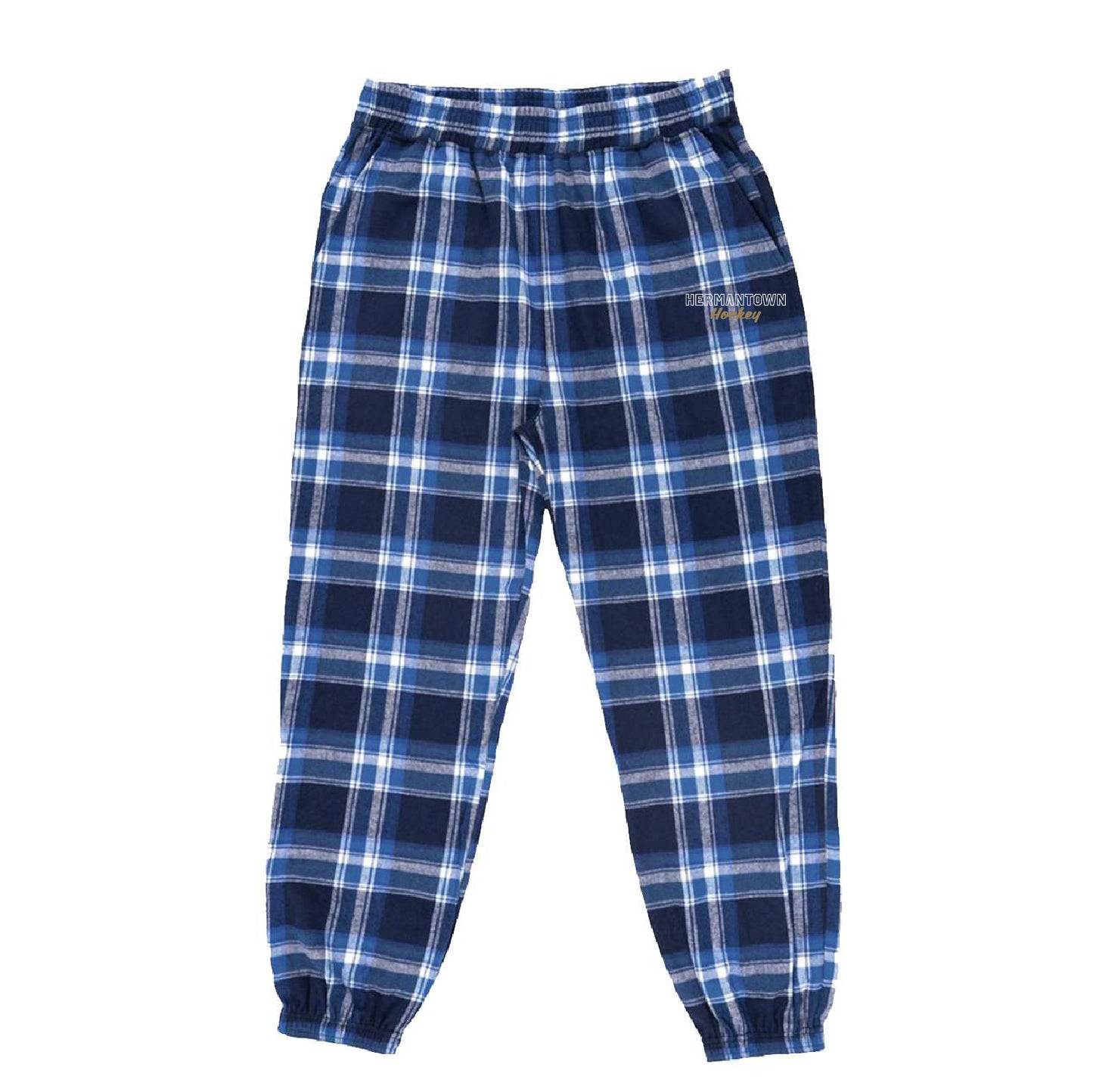 HAHA Script Flannel Jogger