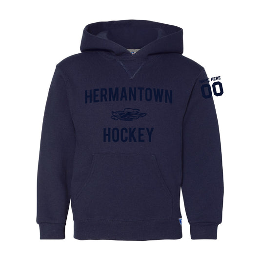 2023 Hermantown Hockey YOUTH Dri Power Hooded Sweatshirt