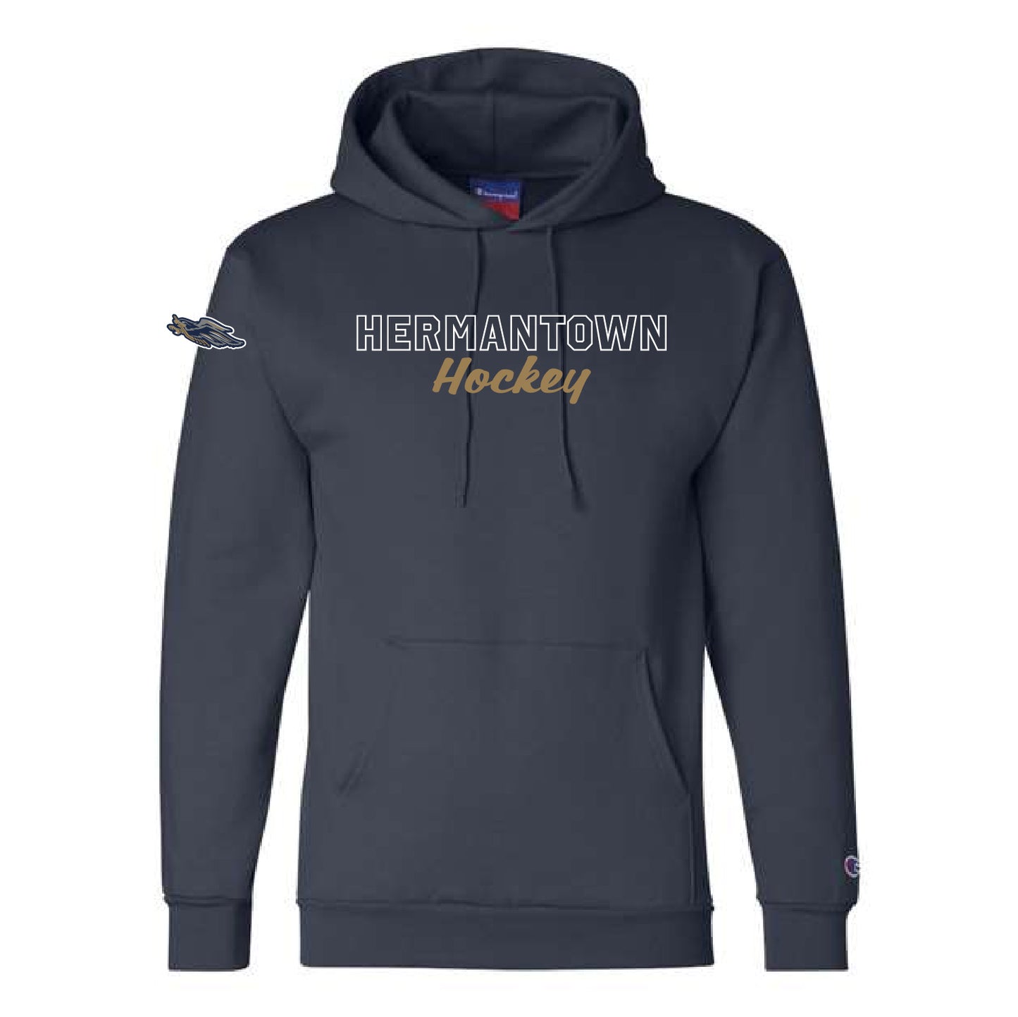 HAHA Script Powerblend® Hooded Sweatshirt