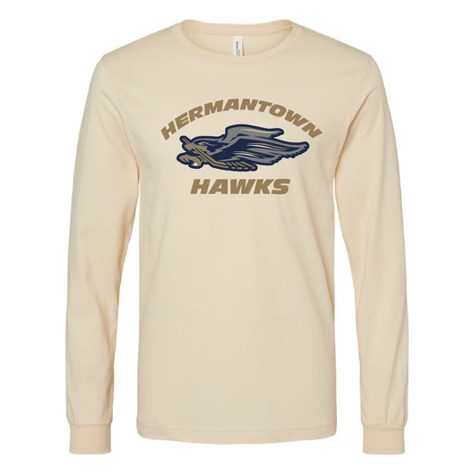 2023 Hermantown Hockey Jersey Long Sleeve Tee