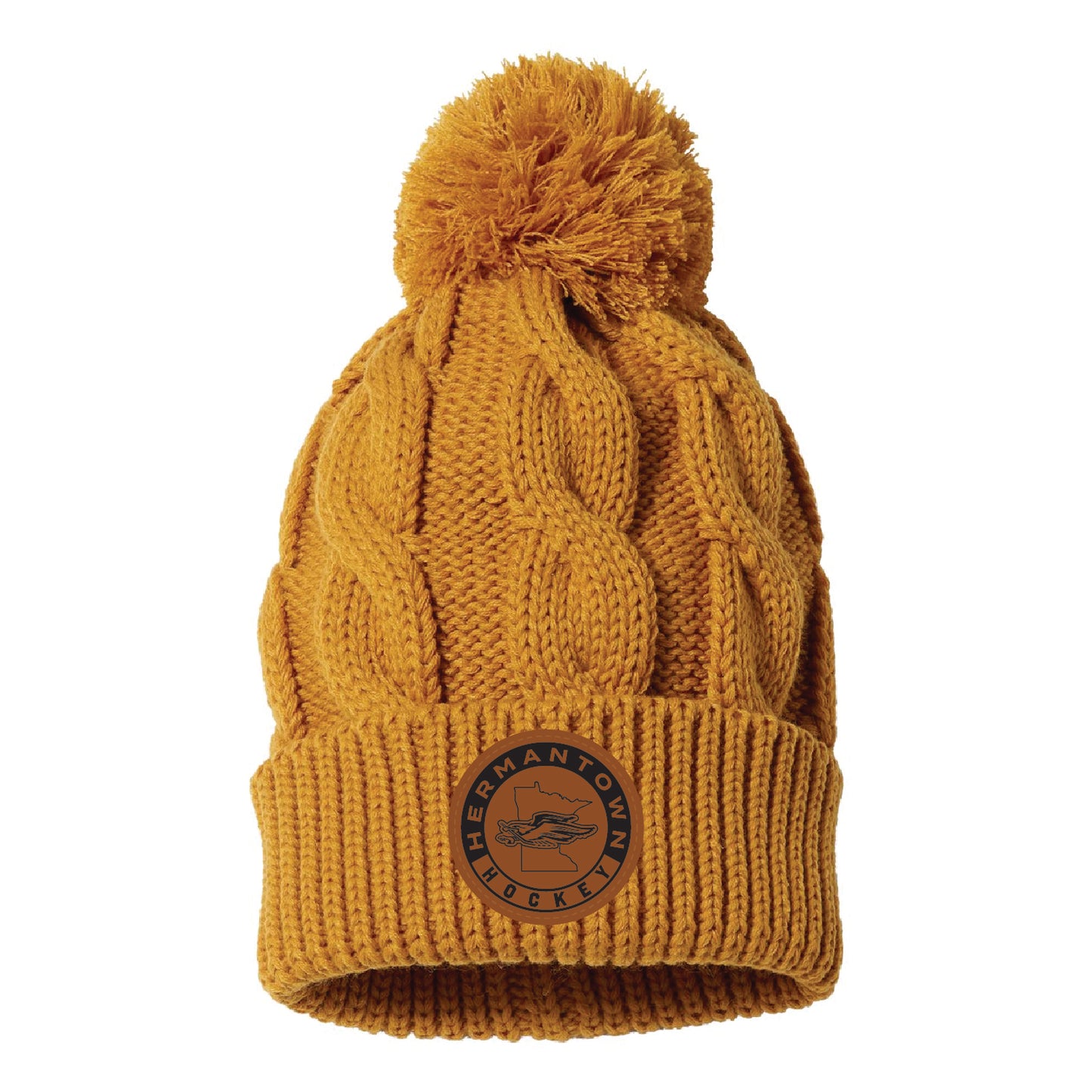 BLC Hermantown Chunk Twist Cuffed Beanie