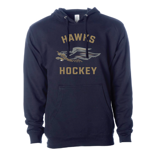 BLC Hawks Hockey Custom Unisex Midweight Hooded Sweatshirt