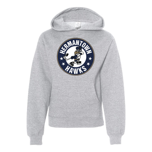 BLC Hermantown Hawks Youth Midweight Hooded Sweatshirt