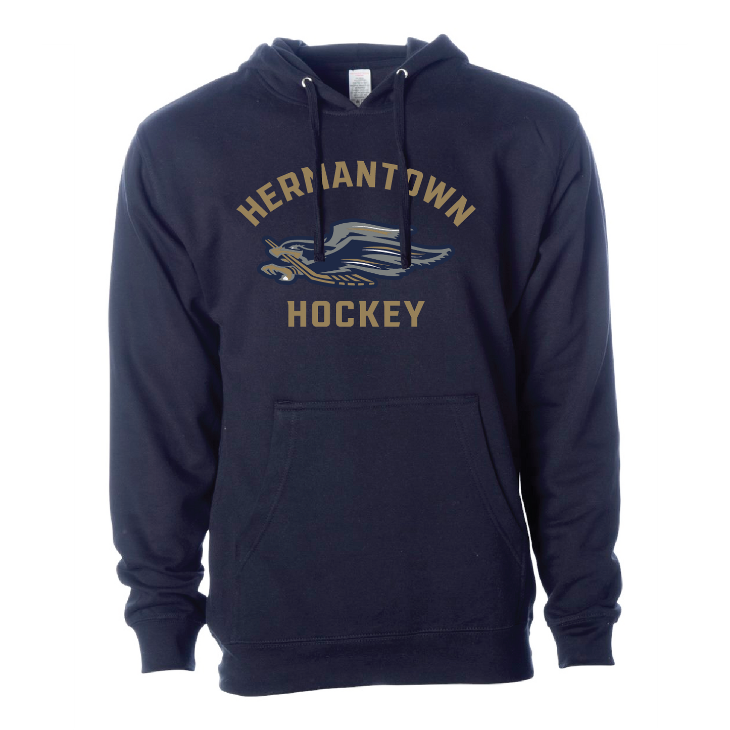 BLC Hermantown Hockey Custom Unisex Midweight Hooded Sweatshirt