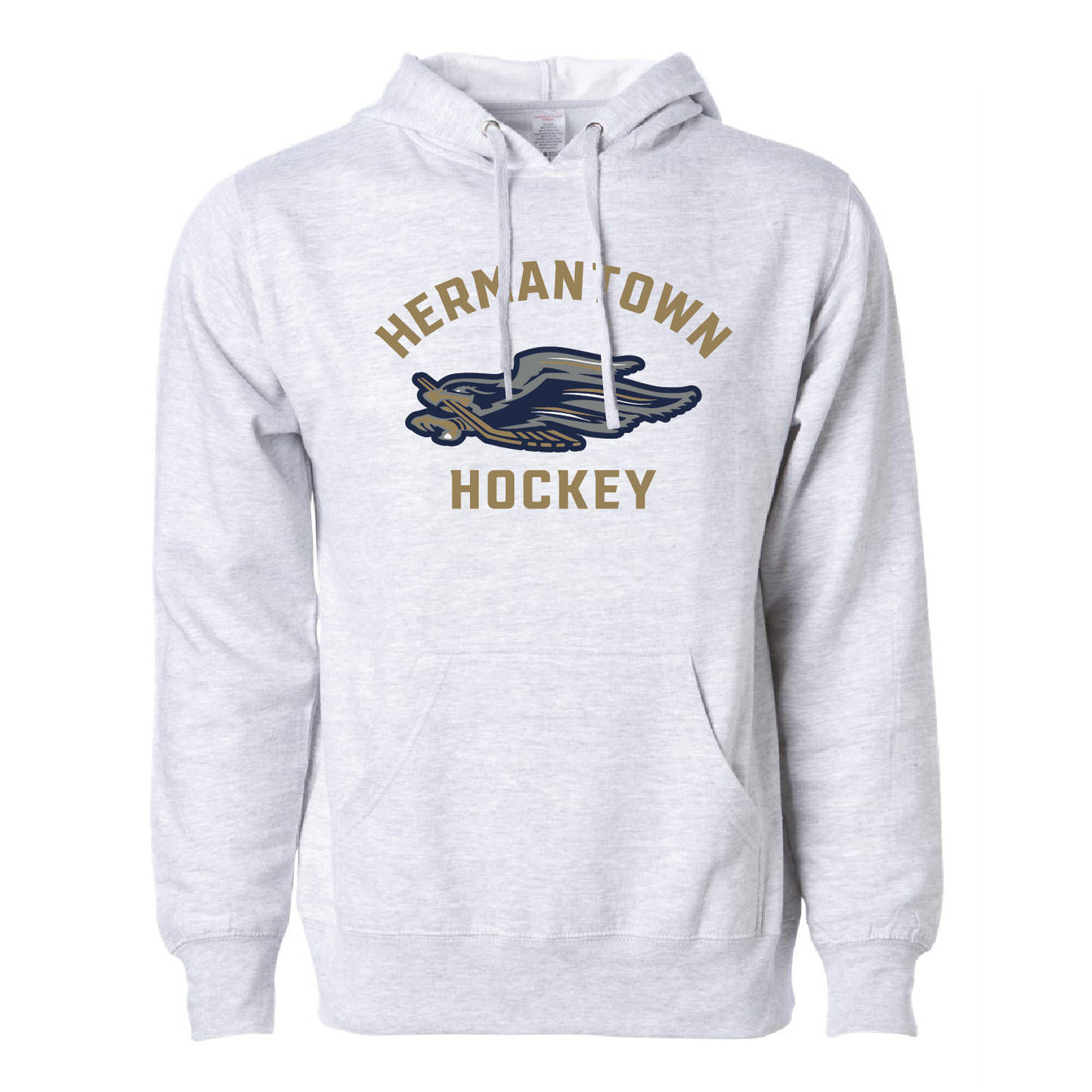 BLC Hermantown Hockey Custom Unisex Midweight Hooded Sweatshirt