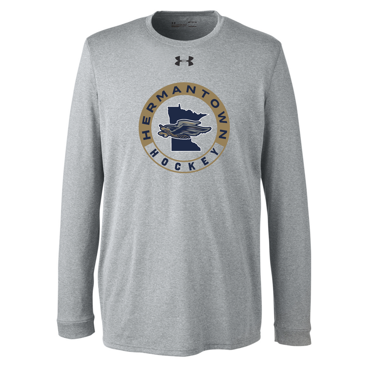 BLC Hermantown Hockey Under Armour Men's Long-Sleeve Locker Tee 2.0