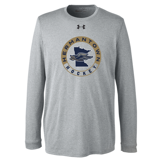 BLC Hermantown Hockey Under Armour Men's Long-Sleeve Locker Tee 2.0